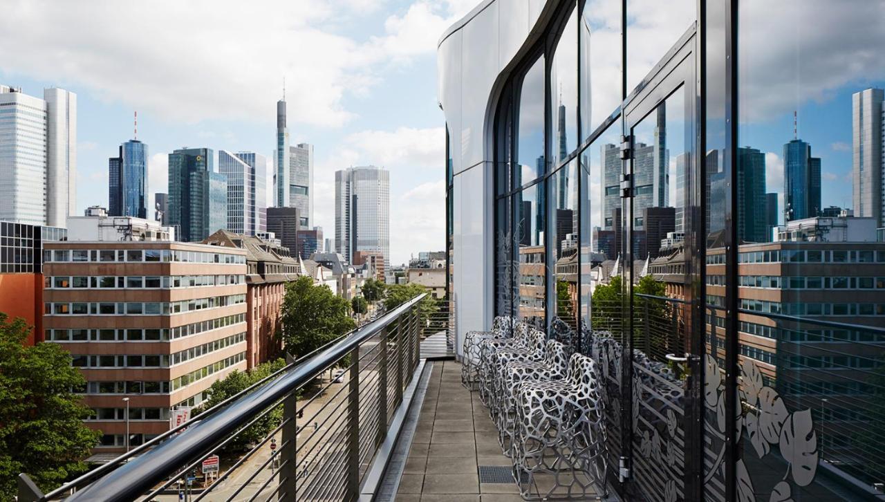 Roomers, Frankfurt, A Member Of Design Hotels Frankfurt am Main Exterior foto View from the rooftop